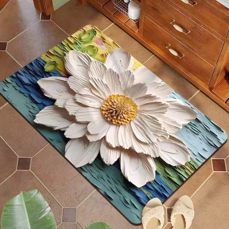 3D Blumen Garten Matte Brehn