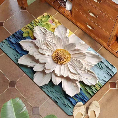 3D Blumen Garten Matte Brehn