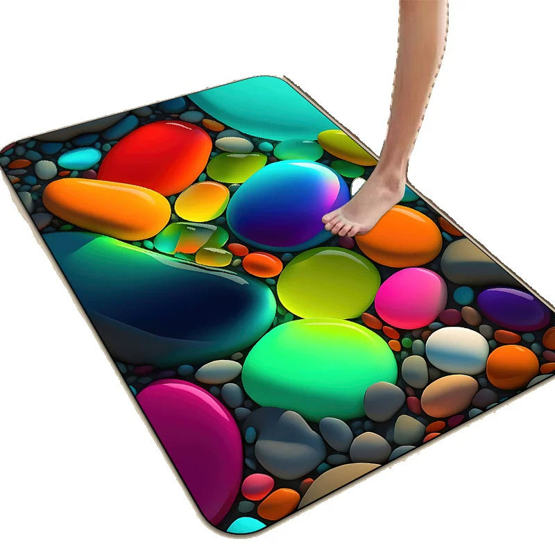 Bunt Abstrakt Bereich Matte
