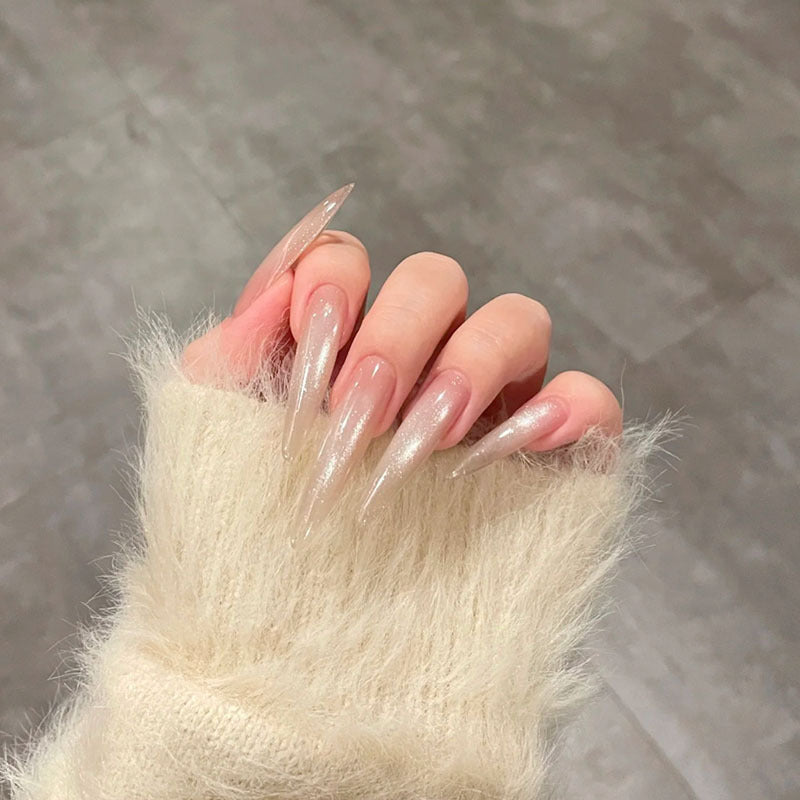 Künstlerische Lange Stiletto-Nagelverzierungen Brehn