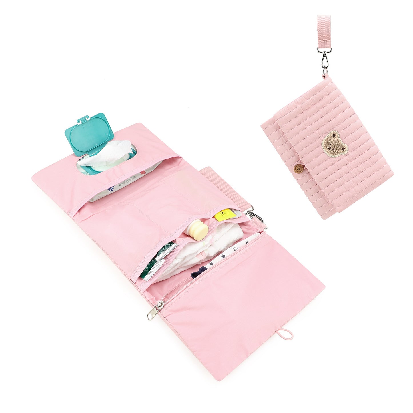 Wickeltasche mit Tiermotiv Brehn