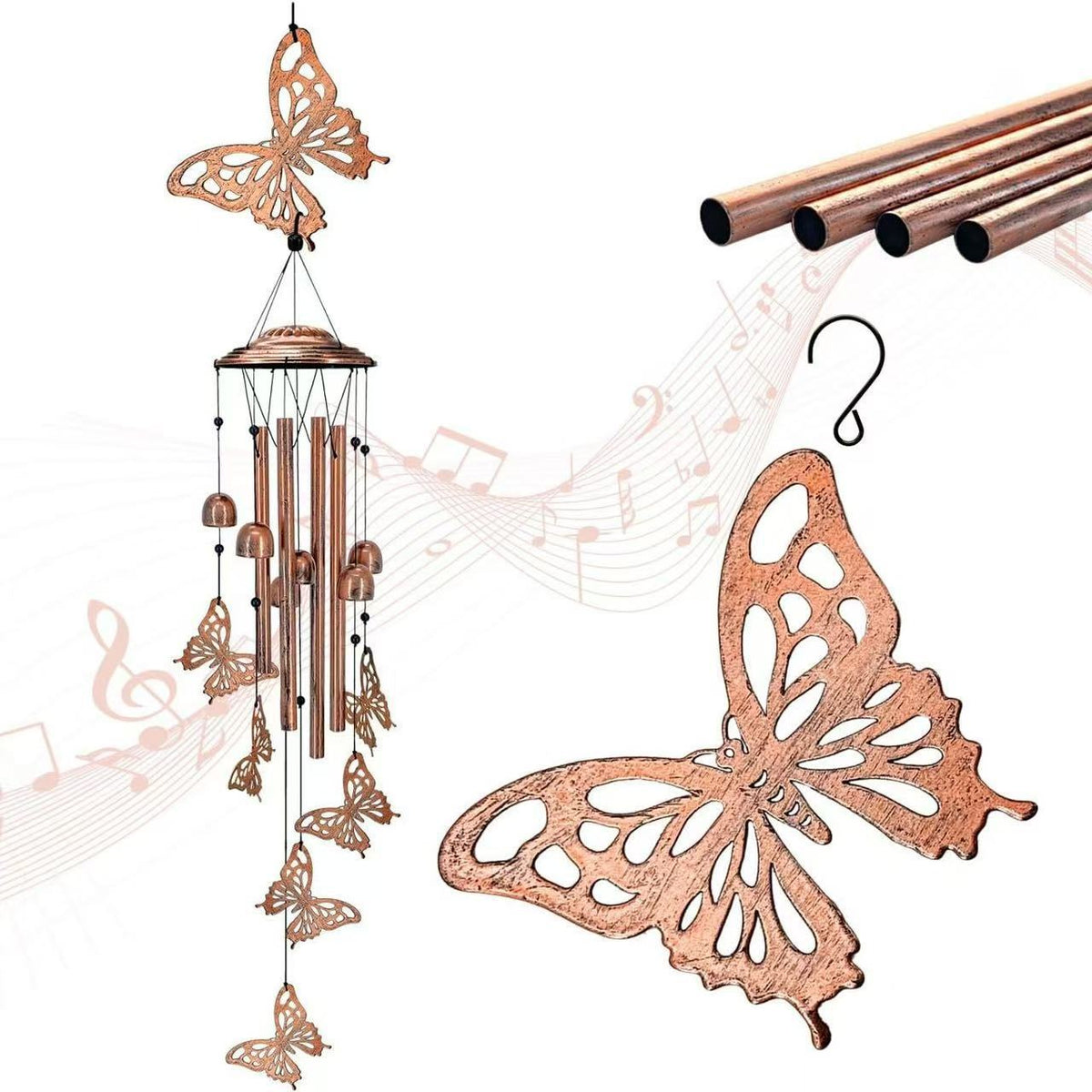 Dekorativer Windspiel mit Dackel-Design Brehn