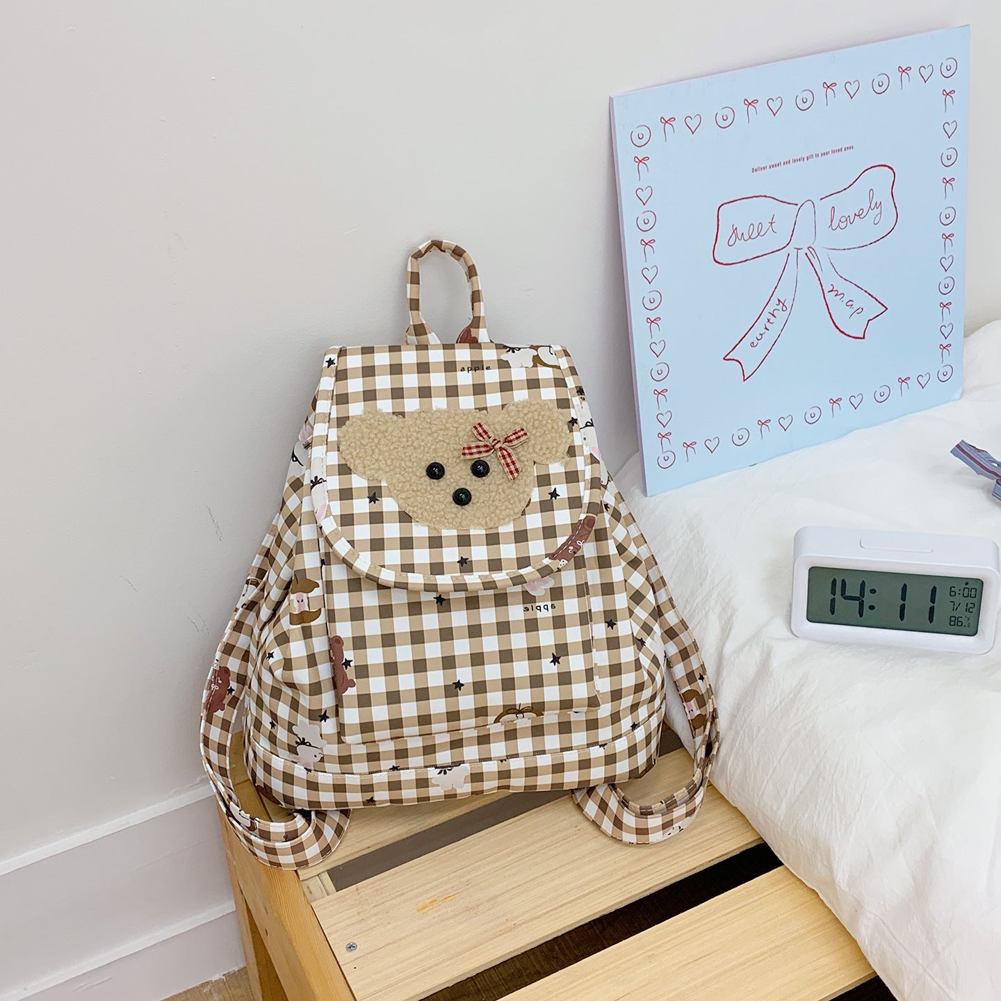 Süßer charakterthemen Schul-Rucksack