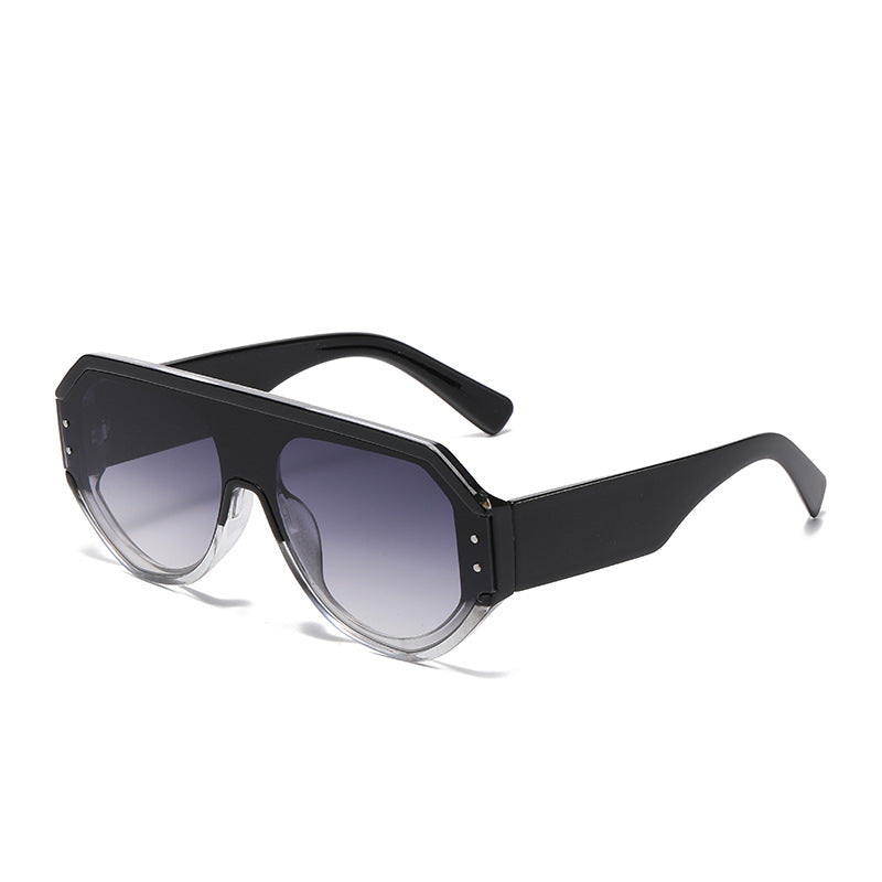 Herren Bold Frame Futuristic Sonnenbrillen Brehn