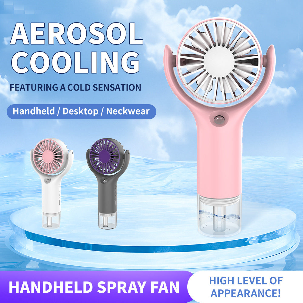 Unisex tragbarer wiederaufladbarer Handventilator Brehn