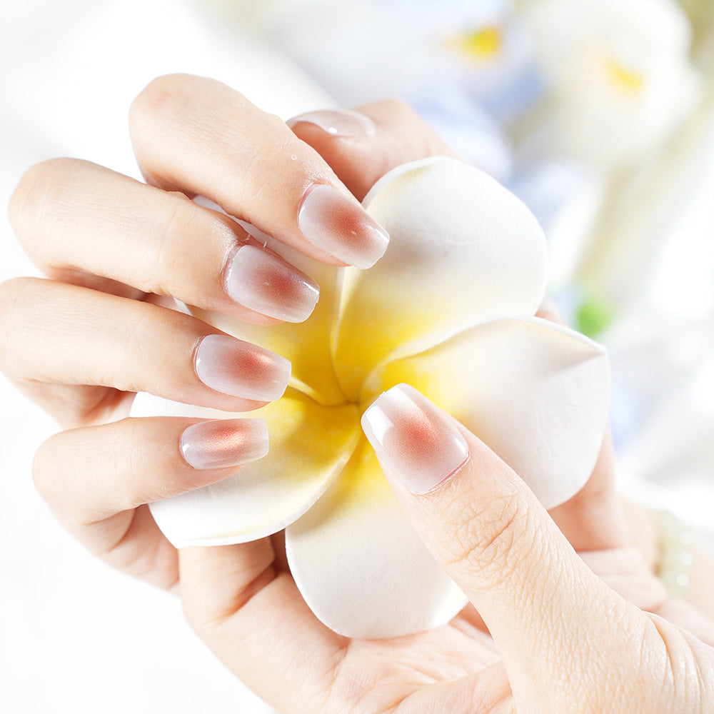 Glänzendes Press-On Nagelkunst Set Brehn