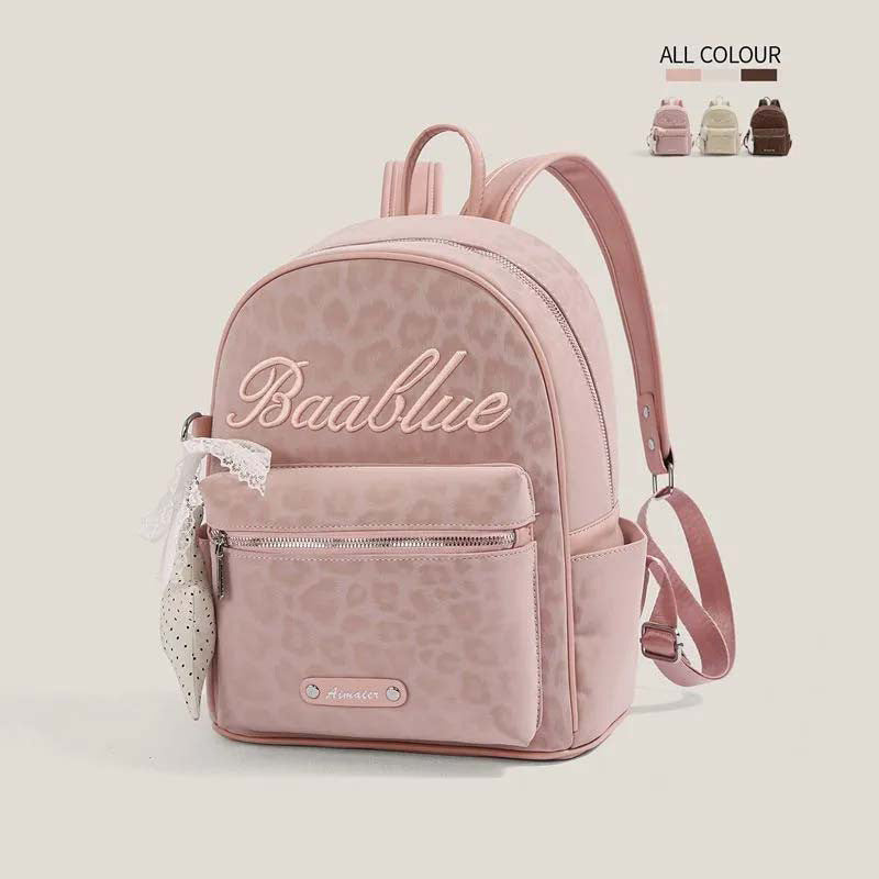 Stern-Bestickte Freizeit-Rucksack Brehn