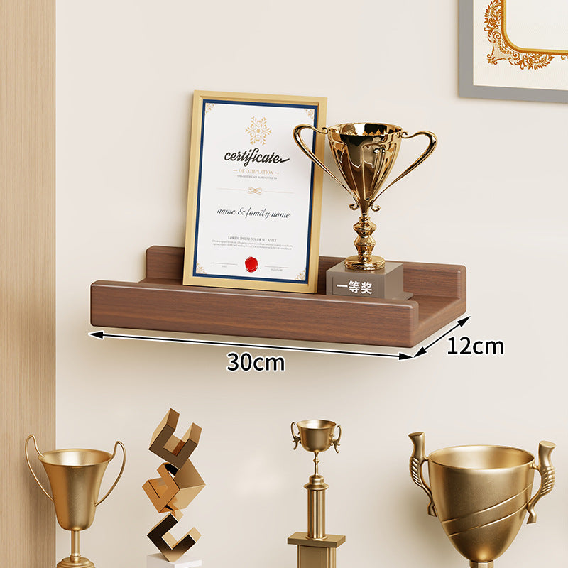 Wandmontierte Schwimmende Display-Regal Lackiertes Hochglanz-MDF