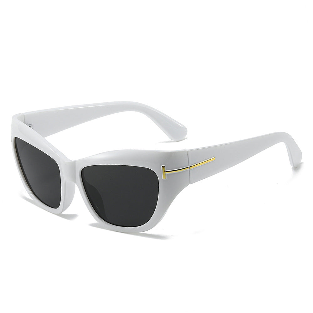 Chic Übergroße Quadratische Sonnenbrille Brehn