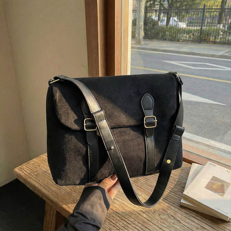 WoChic Vintage-Style Umhängetasche Brehn