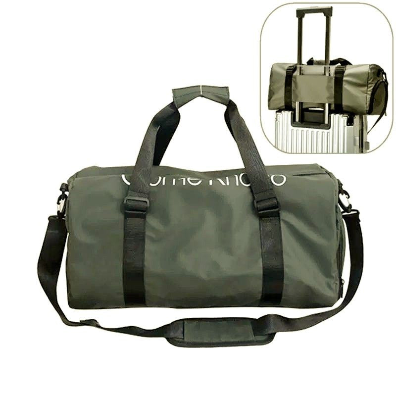 Reisetasche mit integriertem Trolley-Befestigungssystem Brehn