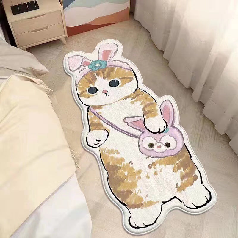 Cartoon Katzenförmiger Teppich Brehn