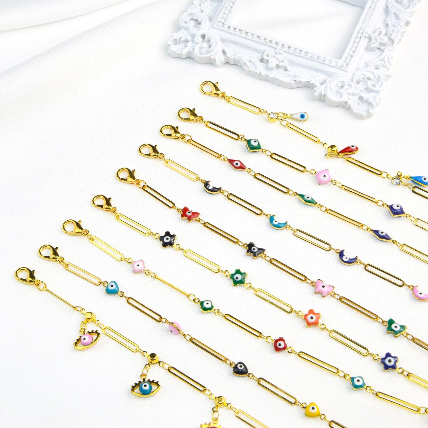 Künstlerisches Eye Charm Armband Brehn