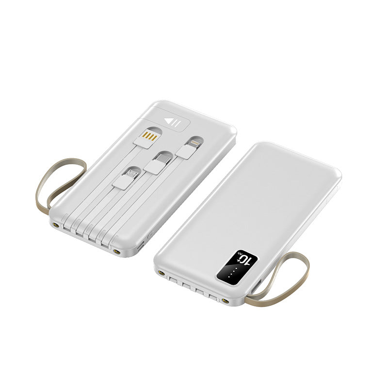 Powerbank mit integriertem Ladegerät Brehn