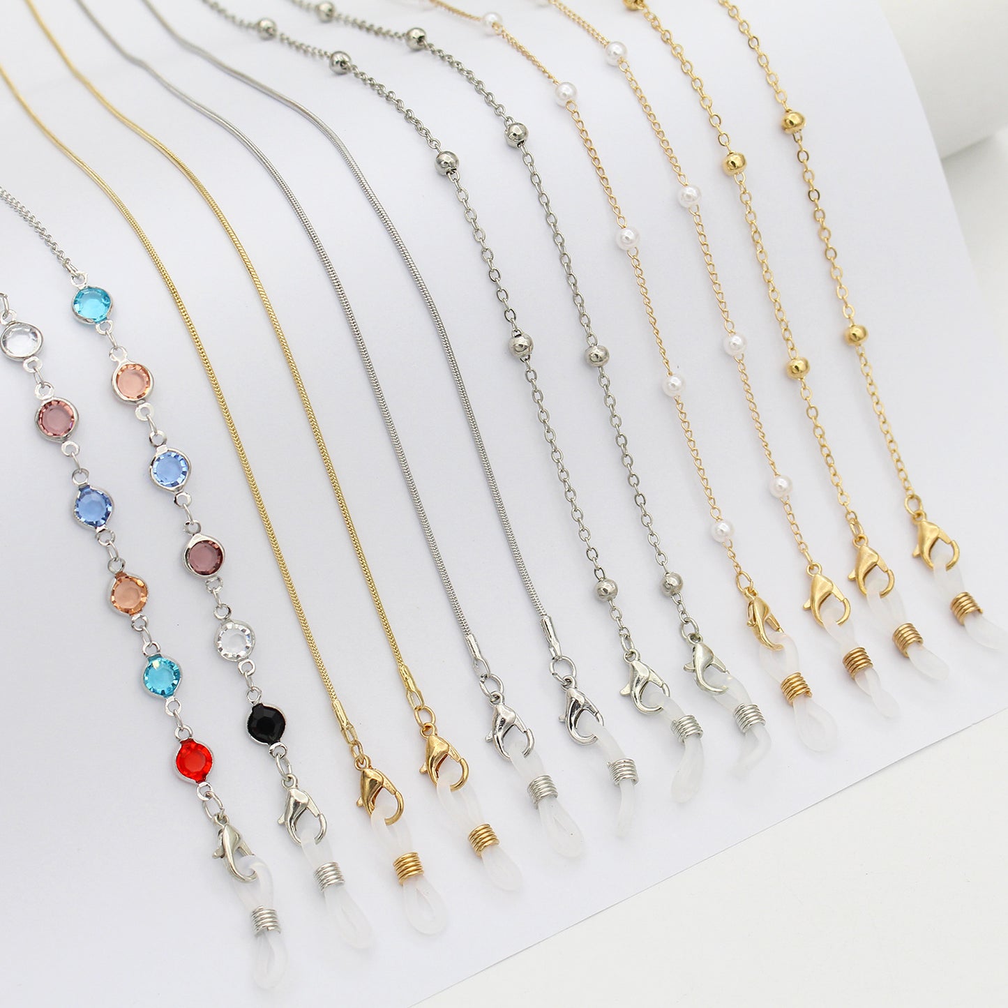 Elegante mit Kristallen verzierte Brillenablage Brehn 1788159829