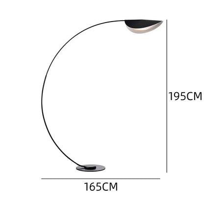 Moderne Bogen-LED-Stehlampe mit einstellbarer Helligkeit