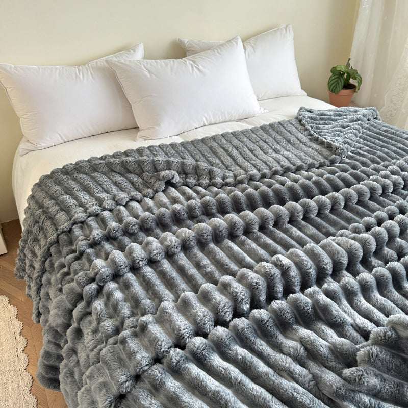 Damen Übergroße Kuscheldecke mit Haptik Brehn