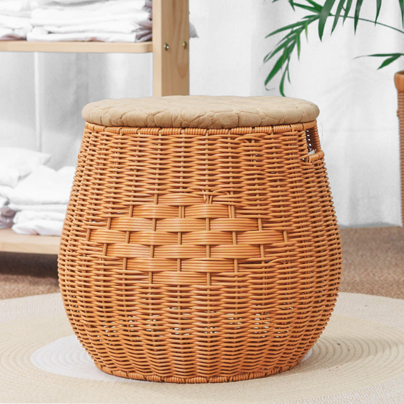Woven Storage Ottoman Brehn