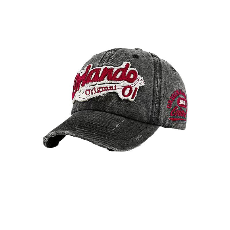 Herren Vintage-inspirierte distressed Baseballmütze Brehn