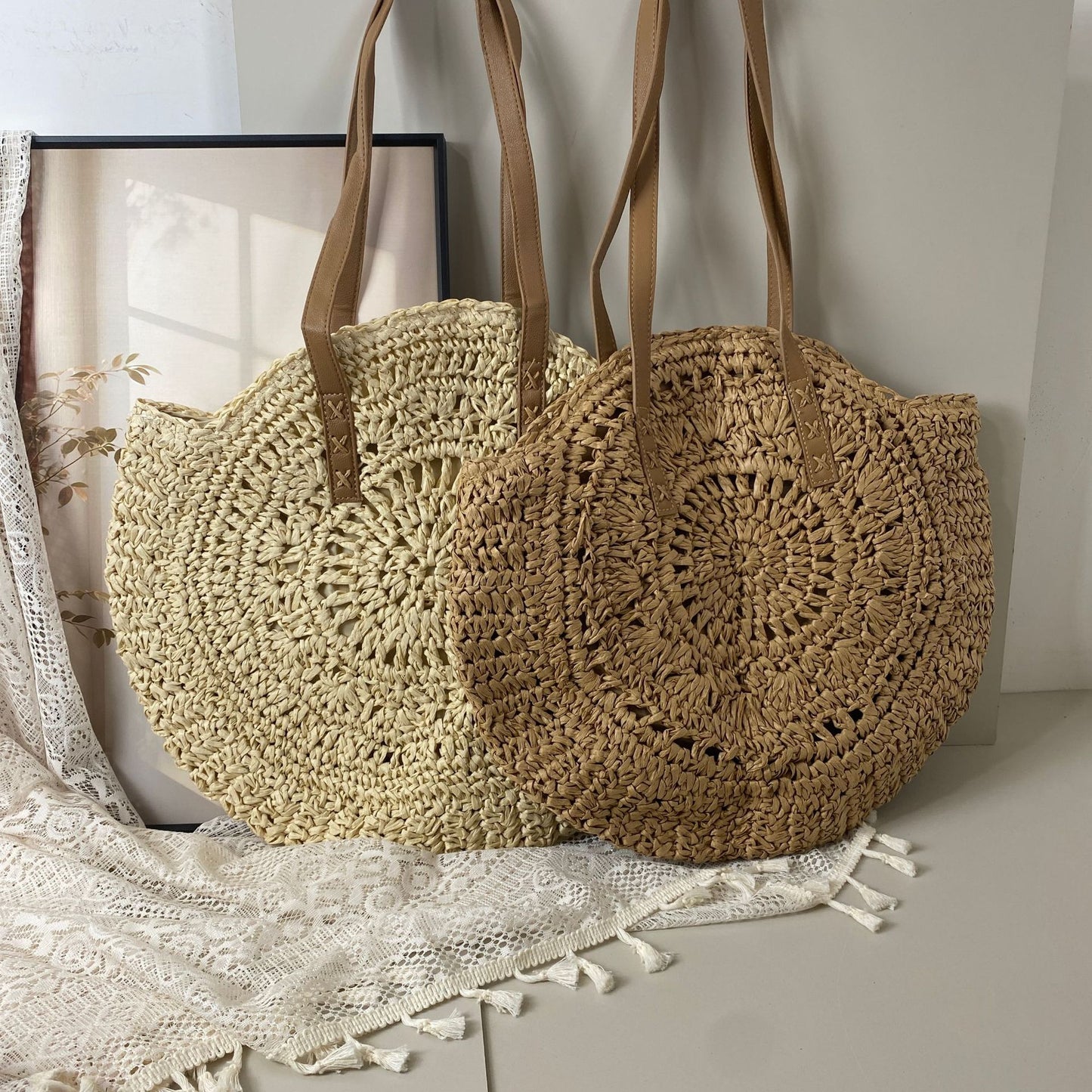 Handgeknüpfte Strandtasche Brehn