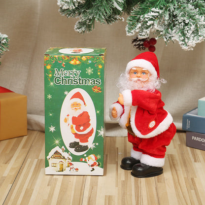 Nostalgische Weihnachtsmann Figur Brehn