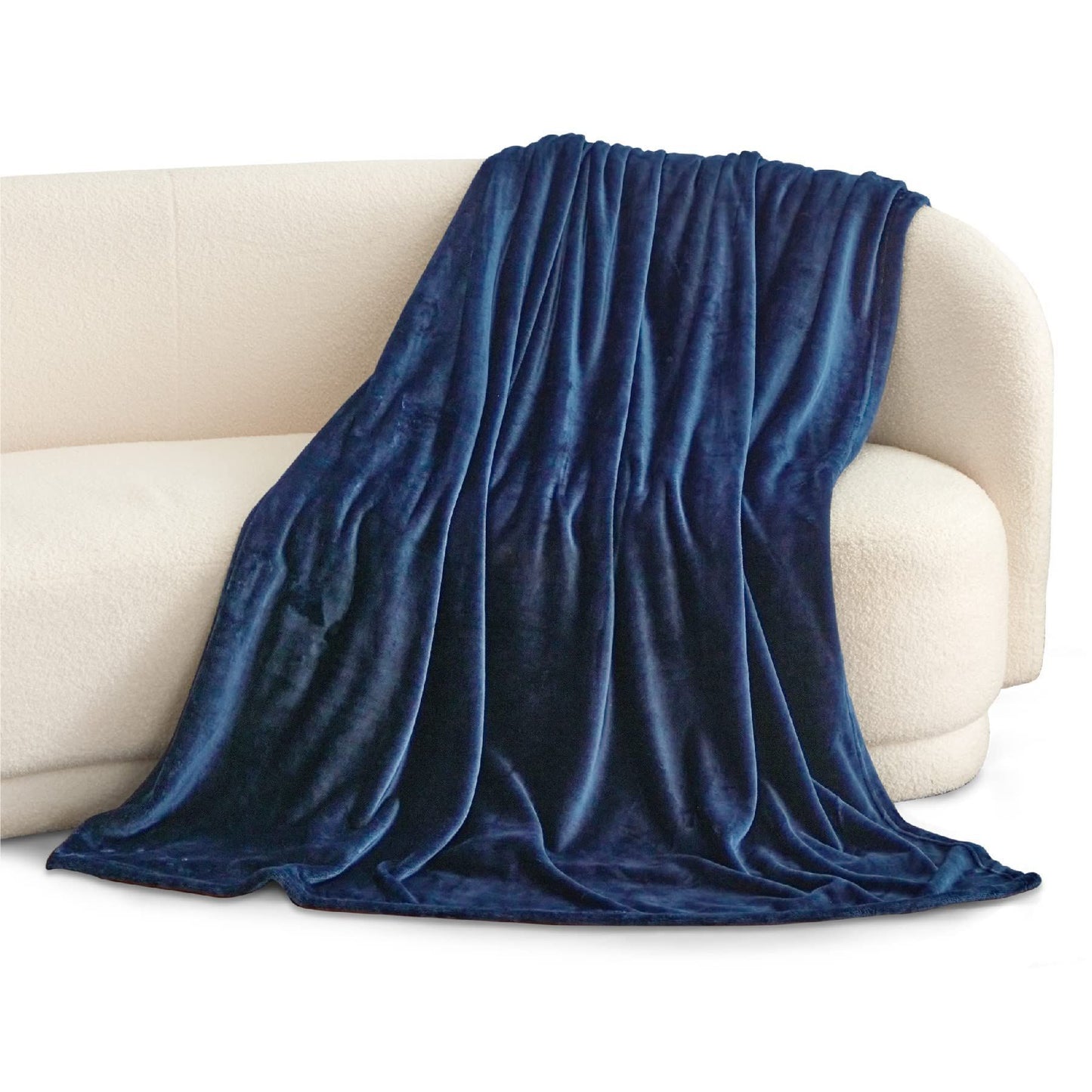Damen luxuriöse Fleece-Decke mit sanfter Textur Brehn