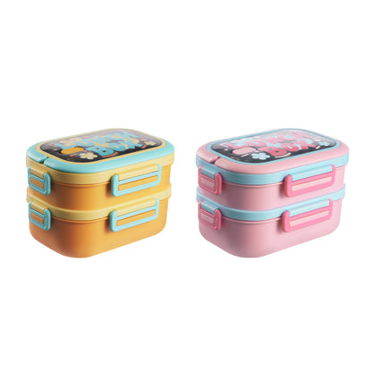Vielseitige Multifunktions-Lunchbox mit lustigem Design