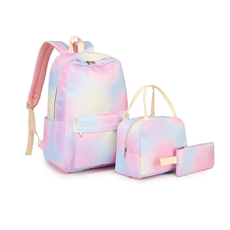 Stylische Kuhflecken-Rucksack- und Zubehörset Brehn