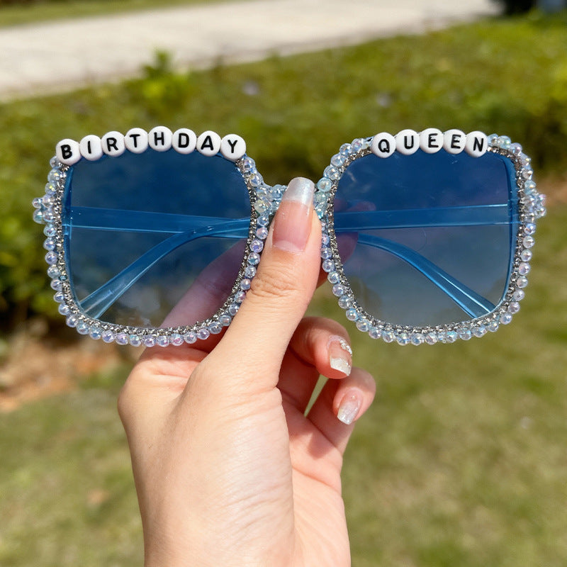 Statement Perlenverzierte Sonnenbrille Brehn