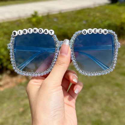 Statement Perlenverzierte Sonnenbrille Brehn