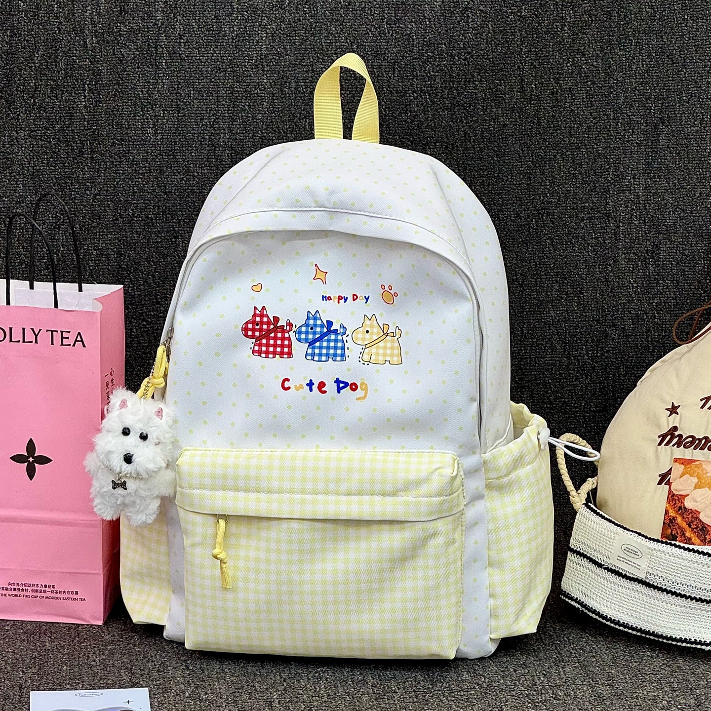 Verspielt Illustrierten Tier Rucksack