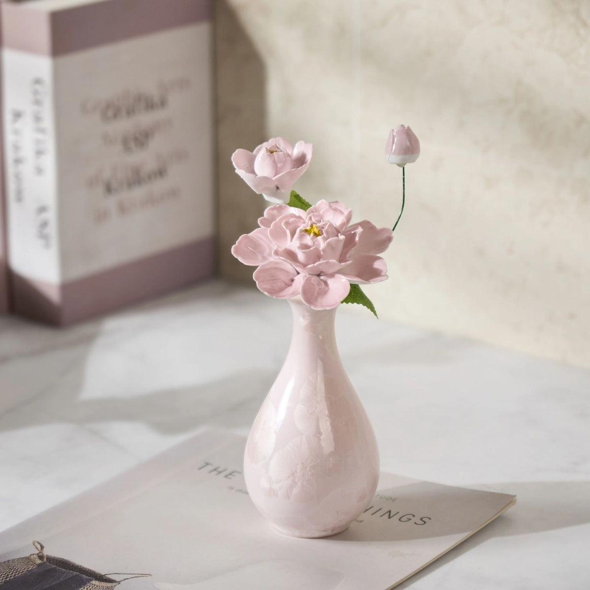 Elegante Blumen Vase