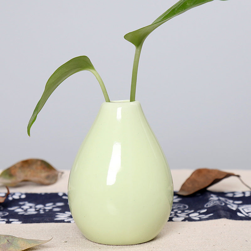 Elegante trichterförmige Keramikblumenvase Brehn