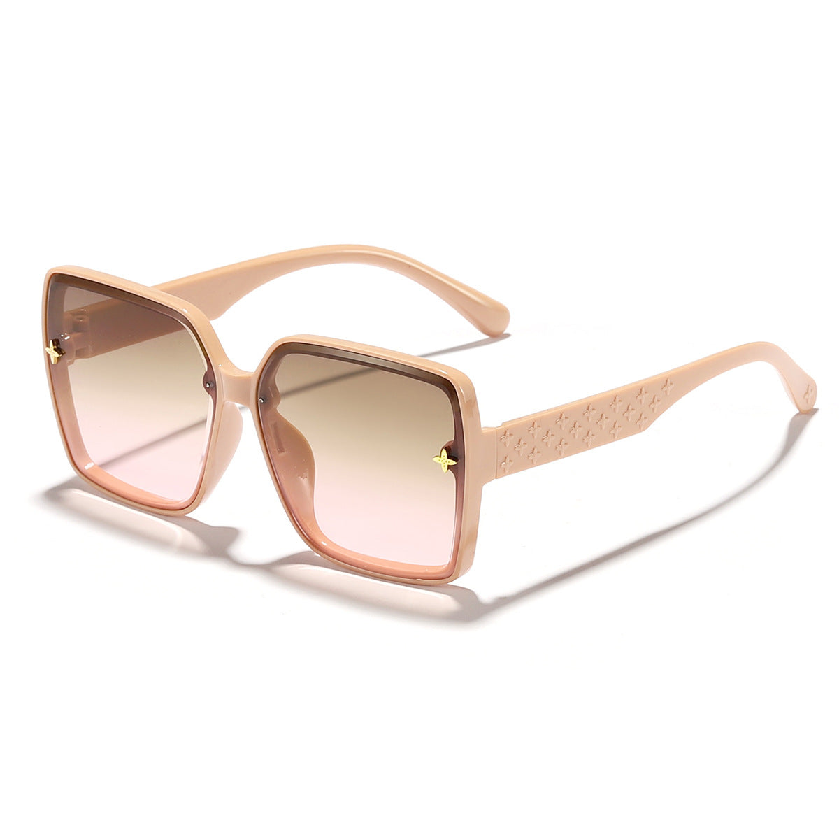 Damen oversized Sonnenbrille mit elegantem Rahmen und UV-Schutz Brehn