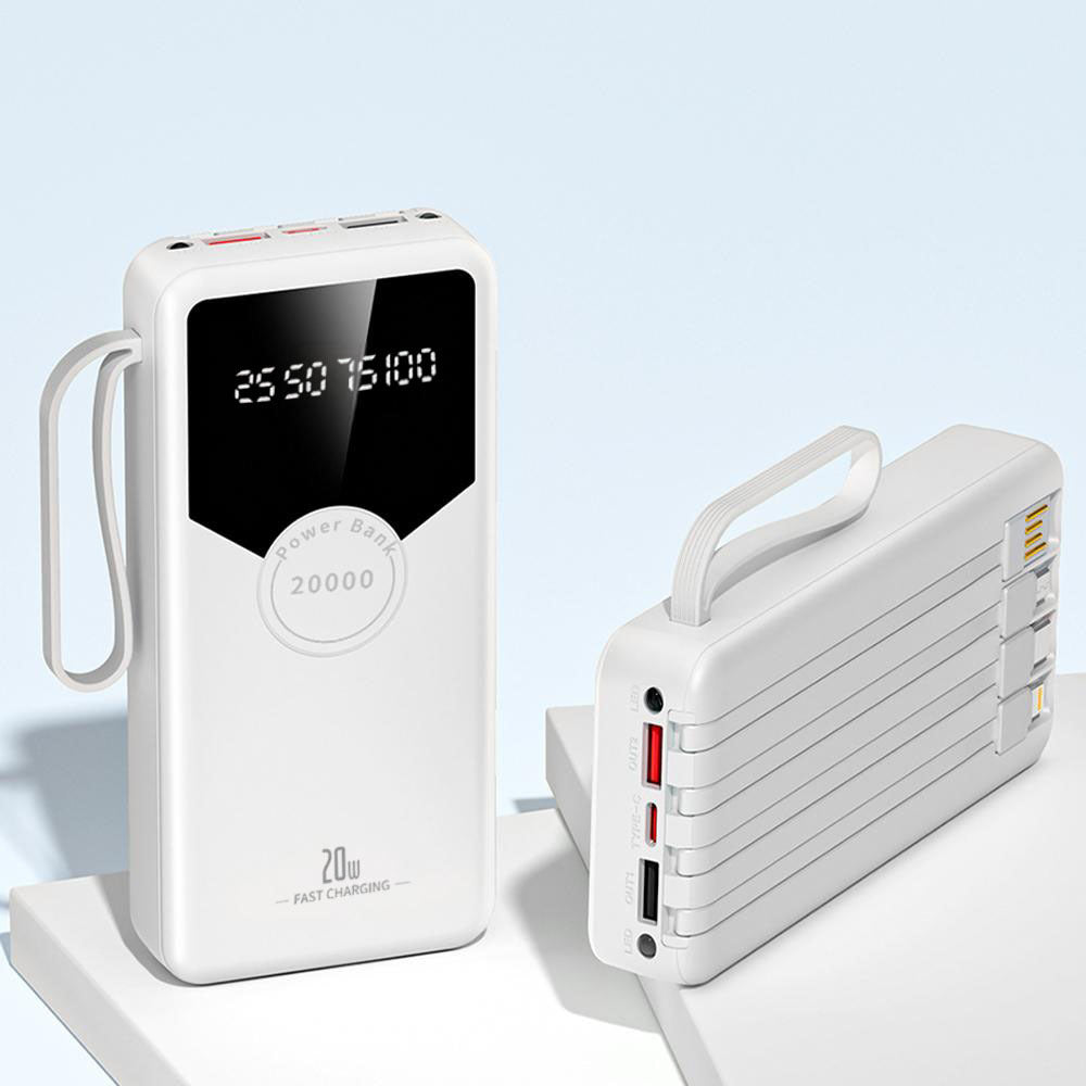 Powerbank mit Schnellladefunktion und LED-Anzeige Brehn