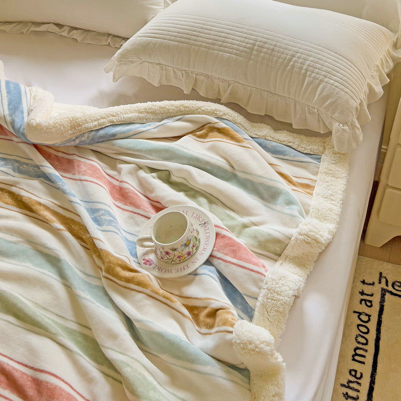 Sherpa Wendbare Kuscheldecke