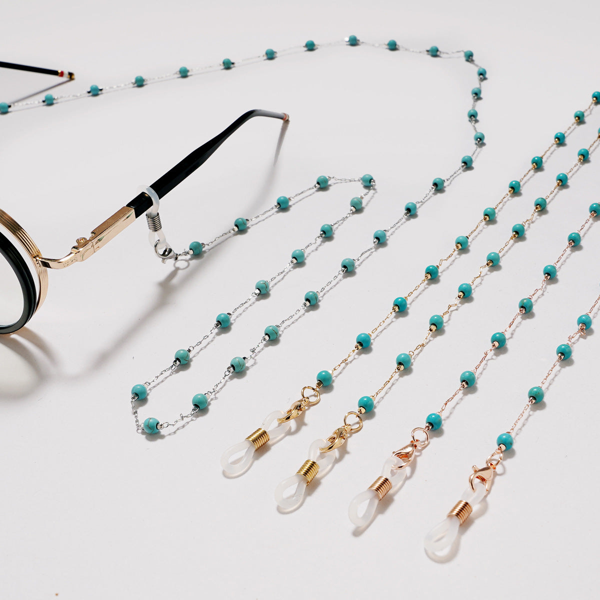 Eleganter Bead-Gläser Halter Brehn
