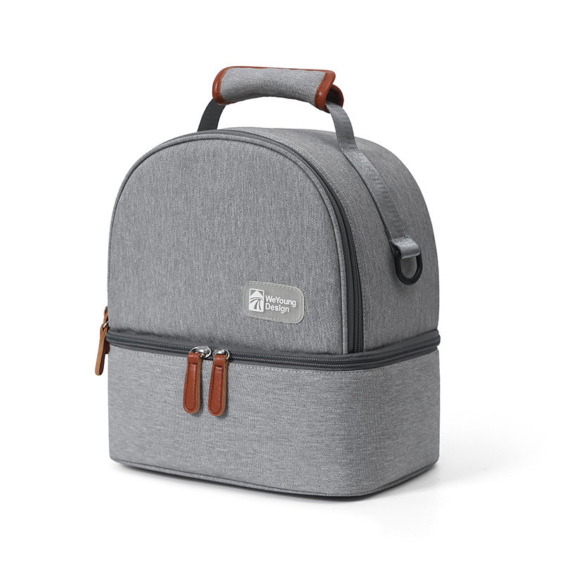 Damen Isolierte Lunch-Tasche mit praktischem Trennfach Brehn
