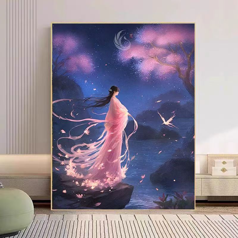 Traumhaftes Fantasy Landschaft Wandkunst Brehn
