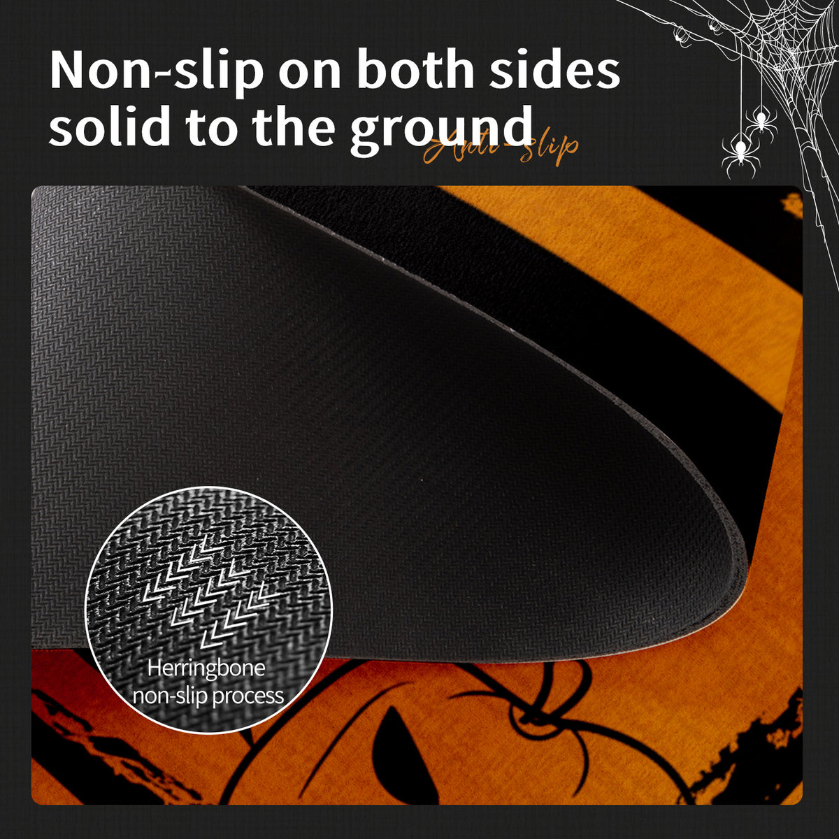 Halloween-Themen-Badmatte