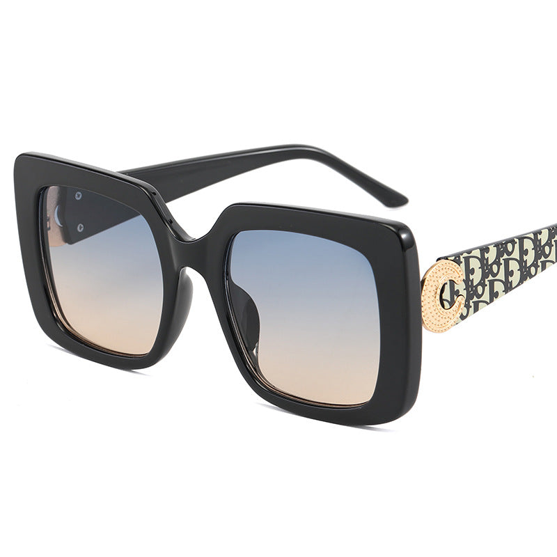 Damen modische Sonnenbrille im modernen quadratischen Design Brehn