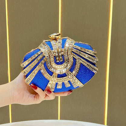 Glamouröse dekorative Clutch Tasche