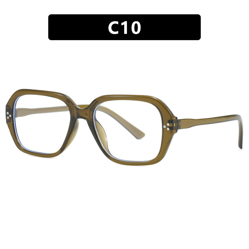 Damen stylische Sonnenbrille im trendigen Geometrie-Design Brehn