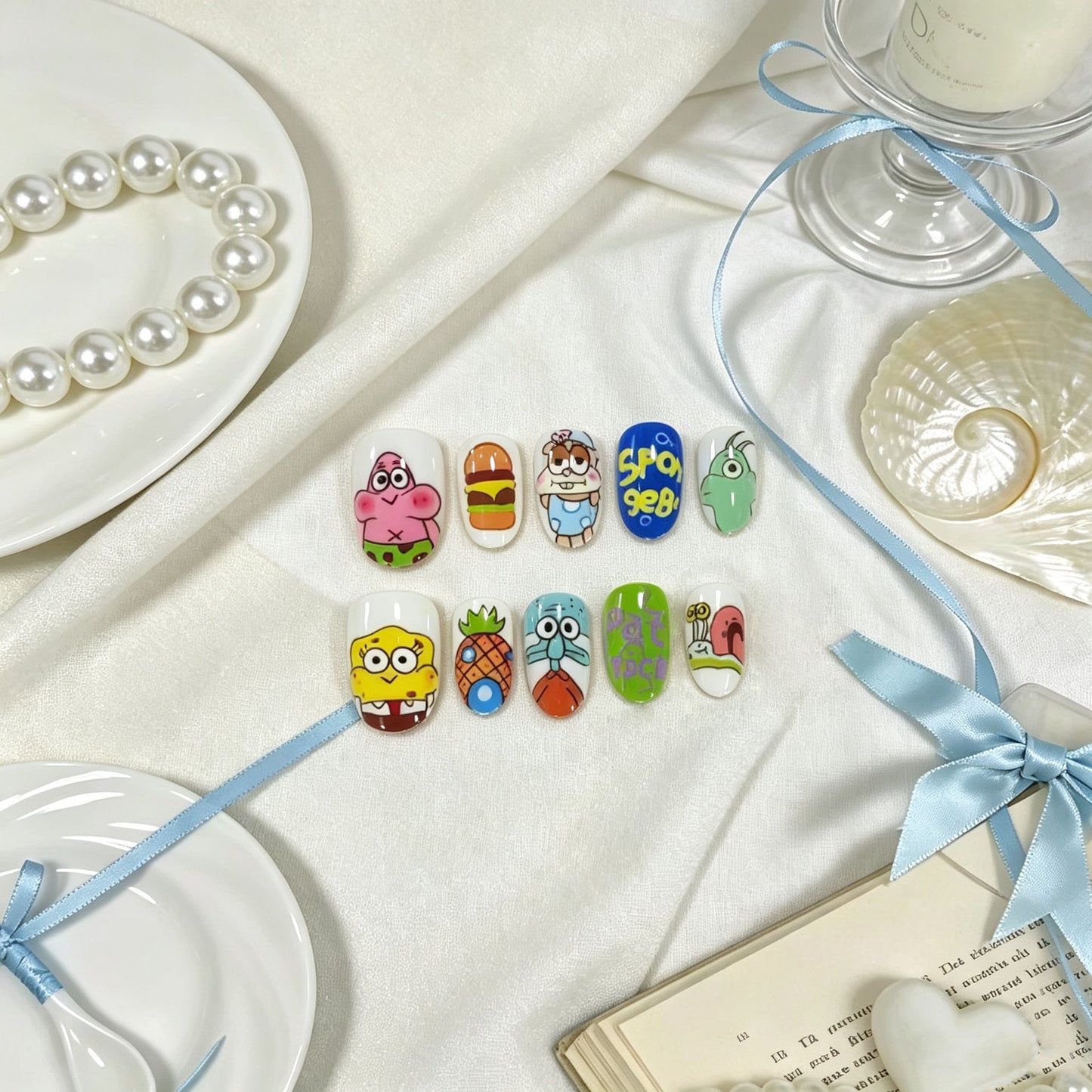 Fun Charakter Nagelkunst Set Brehn