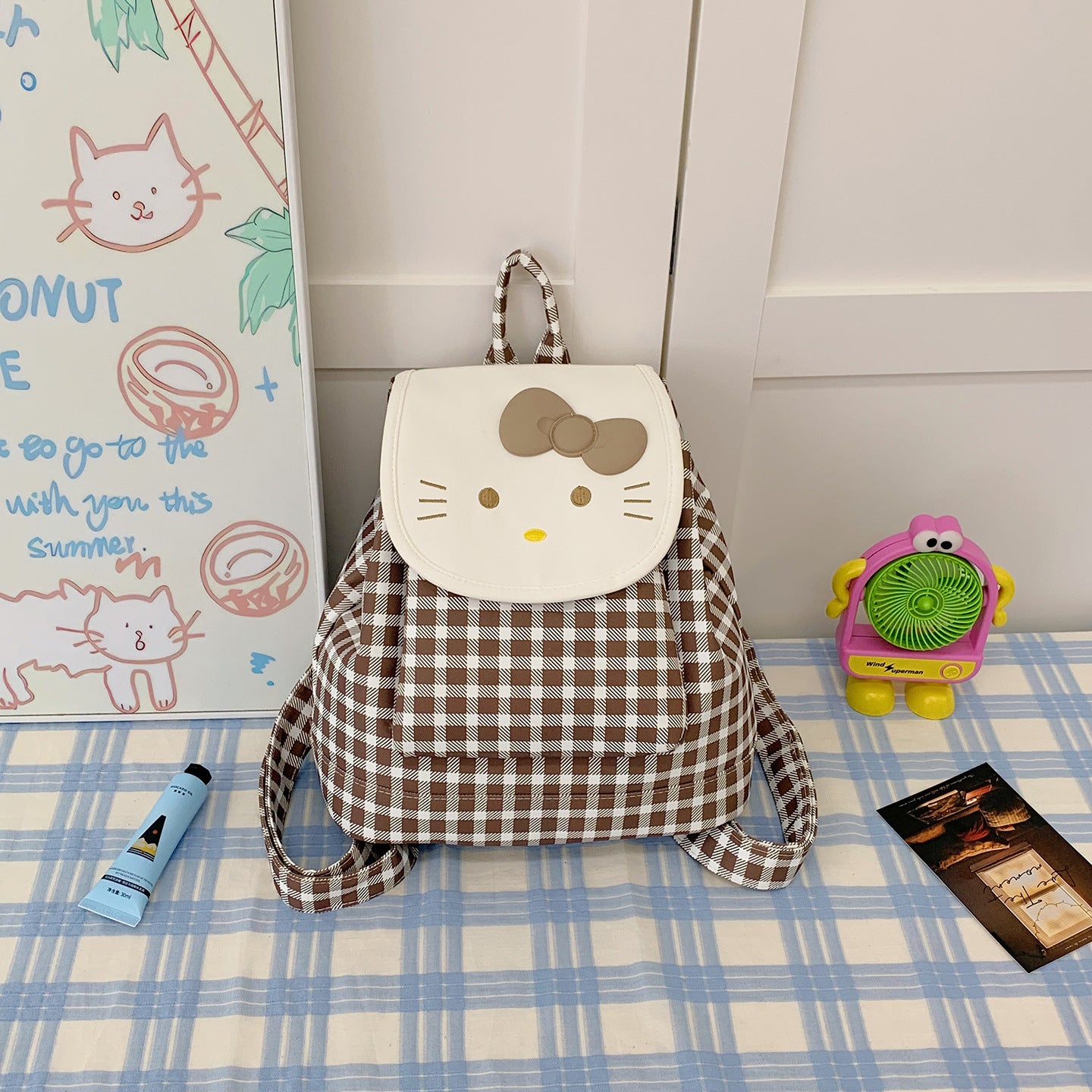 Niedlicher Charakter-Themen-Schulrucksack