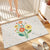Florales Mosaik Badezimmermatte Brehn