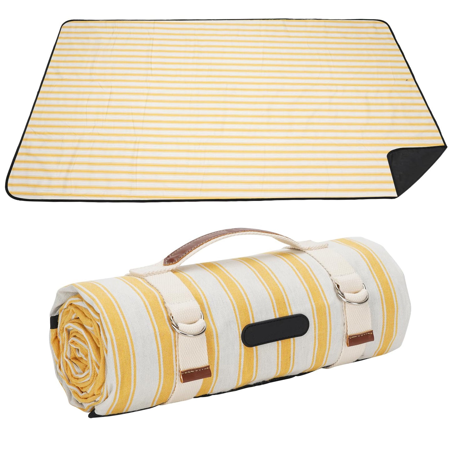 Unisex Picknickdecke mit wasserabweisender Unterseite und Tragegriff Brehn