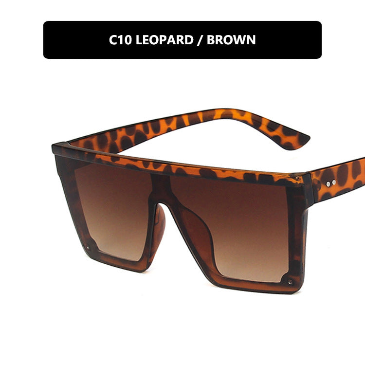 Damen futuristische Sonnenbrille im schützenden Oversized-Format Brehn