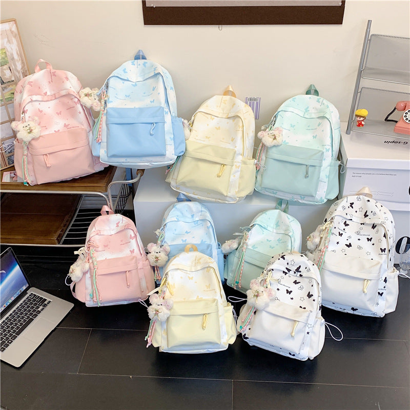 Freizeit-Rucksack mit Floralen Applikationen Brehn