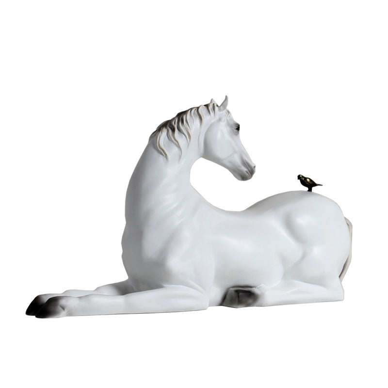 Künstlerische Pferdefigur